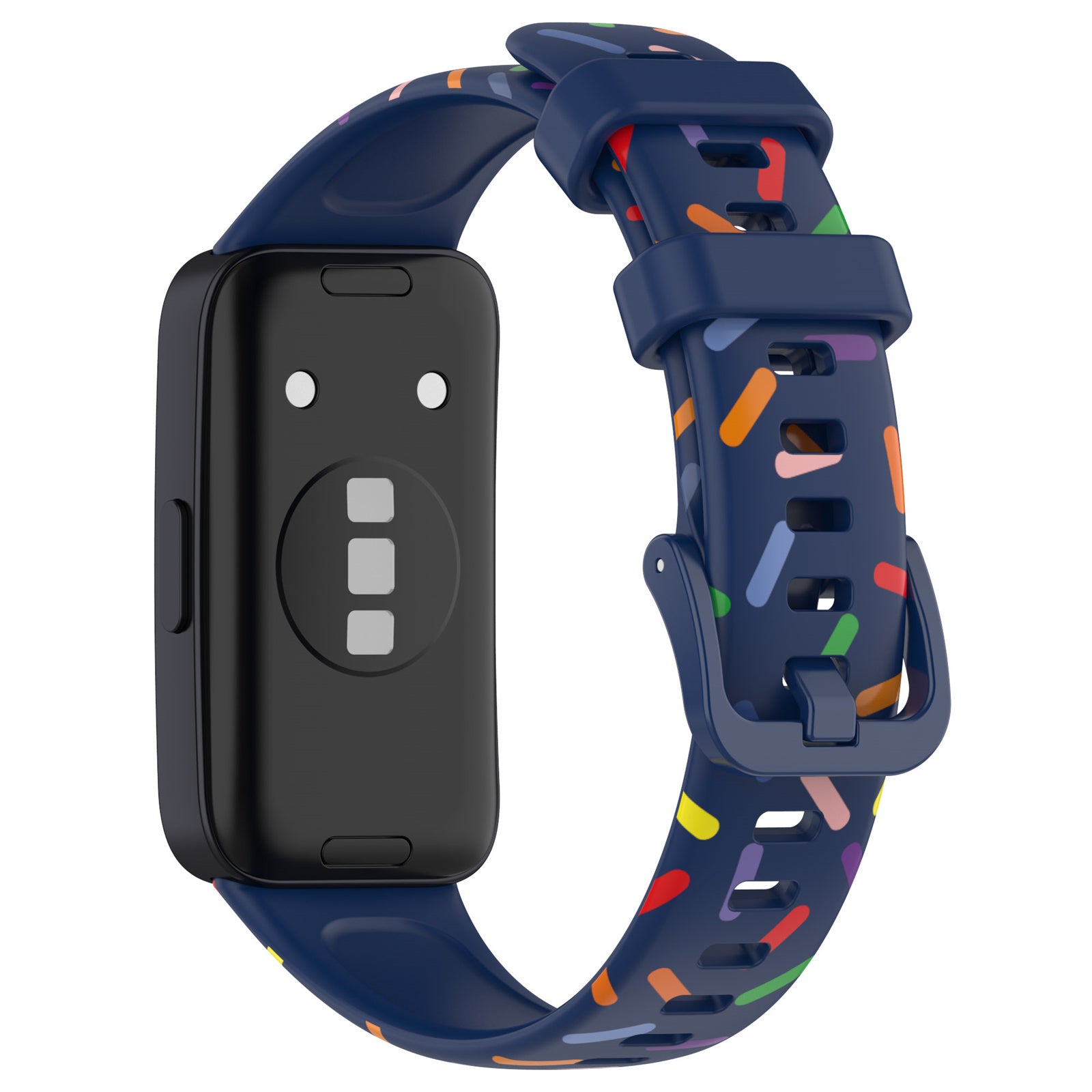 For Huawei Band 8 Colorful Spotted Silicone Strap Replacement Watch Band For Huawei Band 8 Colorful Spotted Silicone Strap Replacement Watch Band
